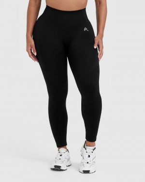 Black Oner Active Classic Seamless 2.0 Leggings | 10237EBIM