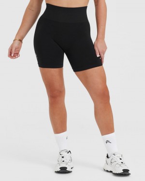 Black Oner Active Effortless Seamless Shorts | 92534FTCX