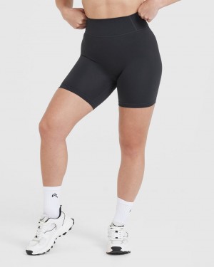 Black Oner Active Timeless High Waisted Shorts | 93608WSVM