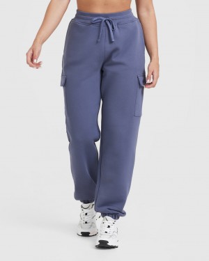 Blue Oner Active All Day Lightweight Cargo Joggers | 82590ANIH