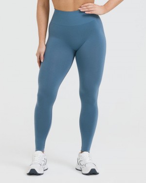 Blue Oner Active Effortless Seamless Leggings | 42657BHTF