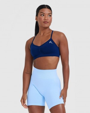 Blue Oner Active Effortless Strappy Bralette Sports Bras | 38406VHKI