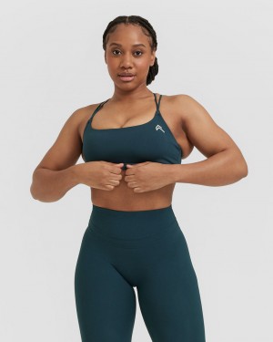 Blue Oner Active Everyday Cross Over Bralette Sports Bras | 18327LJBT