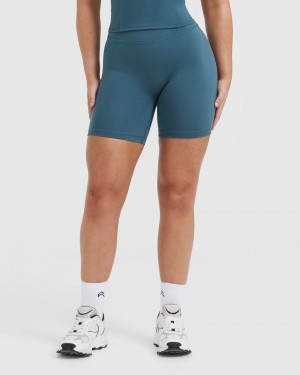 Blue Oner Active Timeless High Waisted Shorts | 69830KRJC