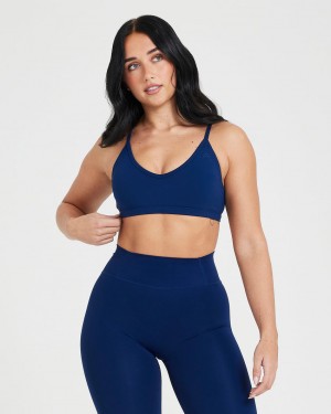 Blue Oner Active Timeless Strappy Bralette Sports Bras | 27635ZMOX