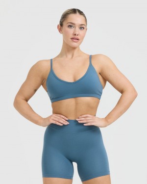 Blue Oner Active Timeless Strappy Bralette Sports Bras | 60537GTCS