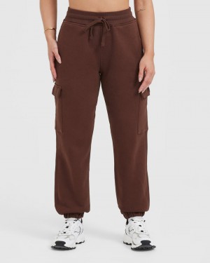 Brown Oner Active All Day Cargo Joggers | 29051SMTV