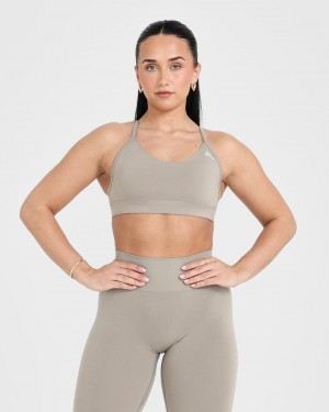 Brown Oner Active Everyday Sports Bras | 45680VOEK