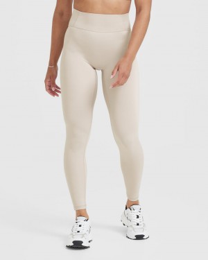 Brown Oner Active Timeless High Waisted Leggings | 34605MZTG