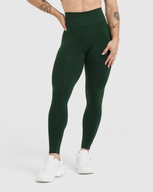 Green Oner Active Effortless Seamless Leggings | 35042AYPB