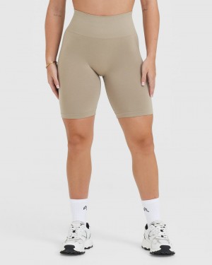 Grey Oner Active Effortless Seamless Cycling Shorts | 50429NPHT