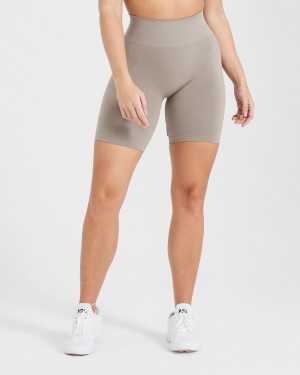 Grey Oner Active Effortless Seamless Cycling Shorts | 35079AZBJ