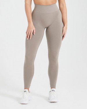 Grey Oner Active Effortless Seamless Leggings | 05741KMOX