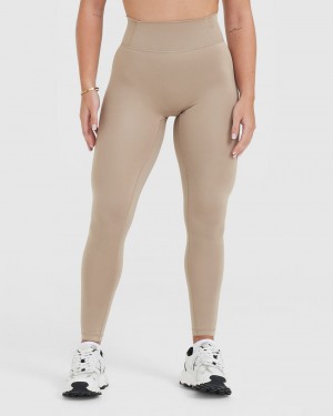 Grey Oner Active Timeless High Waisted Leggings | 69824BLYQ