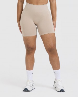 Light Brown Oner Active Effortless Seamless Shorts | 01682MQZC