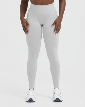 Light Grey Oner Active Effortless Seamless Leggings | 92835JQPU