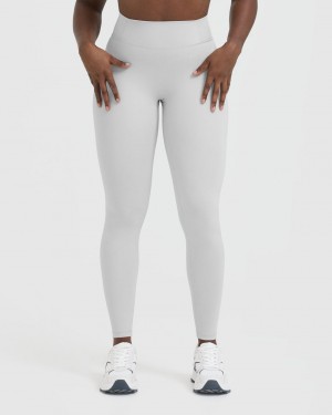 Light Grey Oner Active Timeless High Waisted Leggings | 96832QYNZ