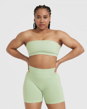 Mint / Green Oner Active Everyday Bandeau Bralette Sports Bras | 21650UHPR