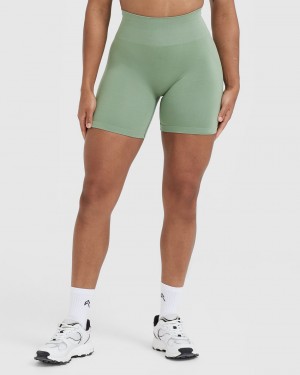 Olive Oner Active Effortless Seamless Shorts | 59364ANWY