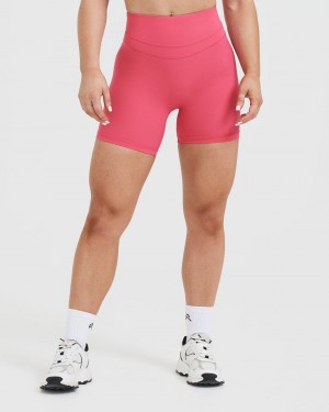 Pink Oner Active Unified High Waisted Shorts | 70916JMDO