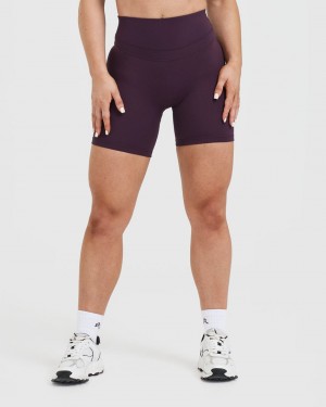 Purple Oner Active Unified High Waisted Shorts | 45628GRJP