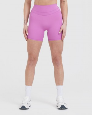 Purple Oner Active Unified High Waisted Shorts | 28410TGHY