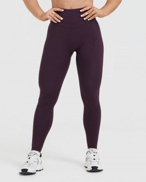 Purple Oner Active Unified High Waisted Leggings | 25610SUAF