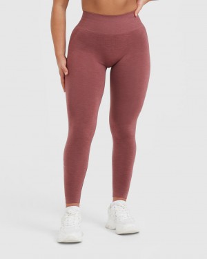 Red Oner Active Effortless Seamless Leggings | 67321LNWY