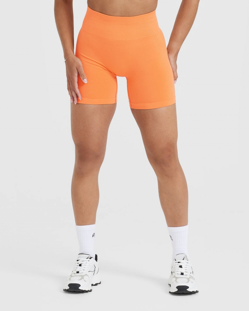 Apricot / Orange Oner Active Effortless Seamless Shorts | 65097AYVR