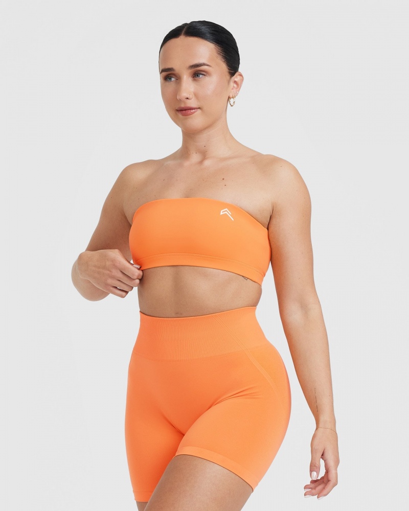 Apricot / Orange Oner Active Everyday Bandeau Bralette Sports Bras | 08425AYFD