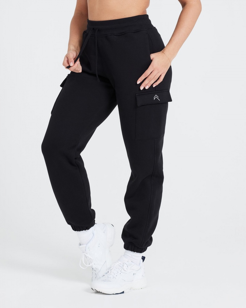 Black Oner Active All Day Cargo Joggers | 59473MBOS