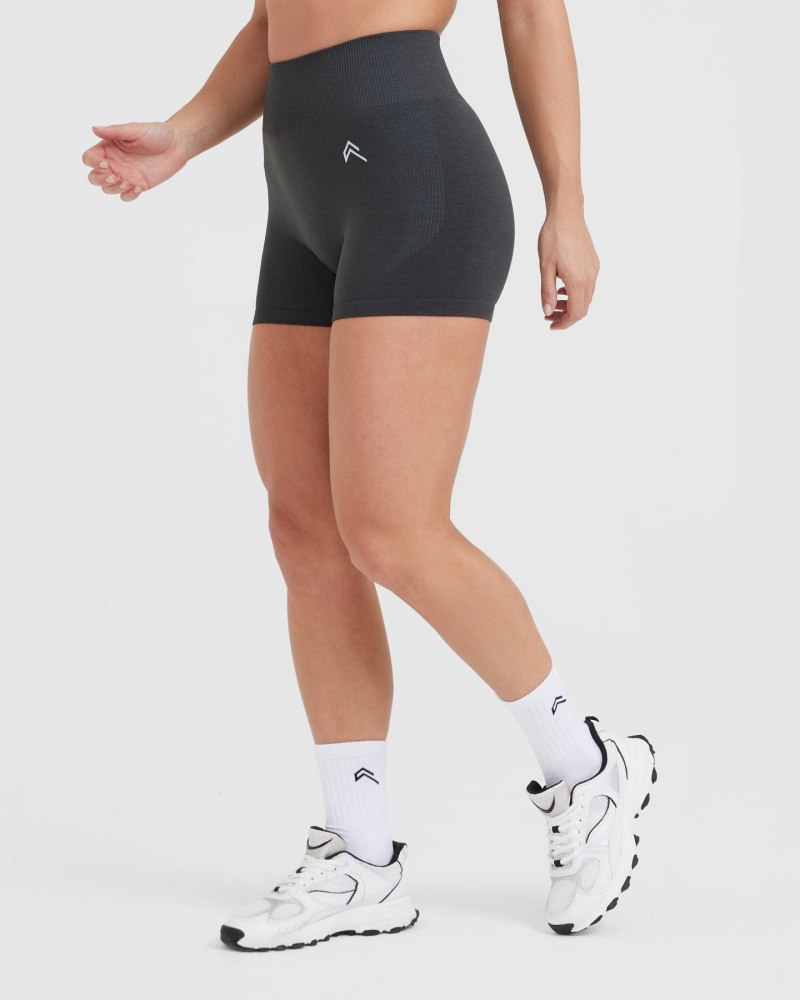 Black Oner Active Classic Seamless 2.0 Booty Shorts | 27098LDHU