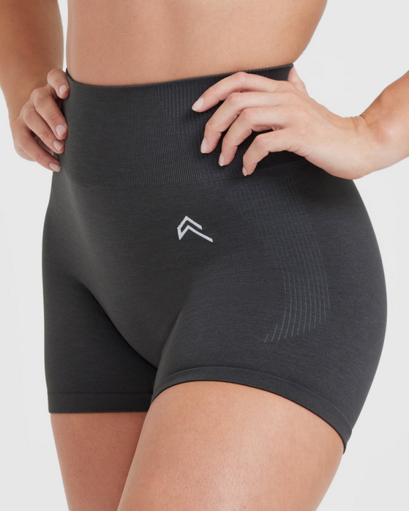 Black Oner Active Classic Seamless 2.0 Booty Shorts | 27098LDHU