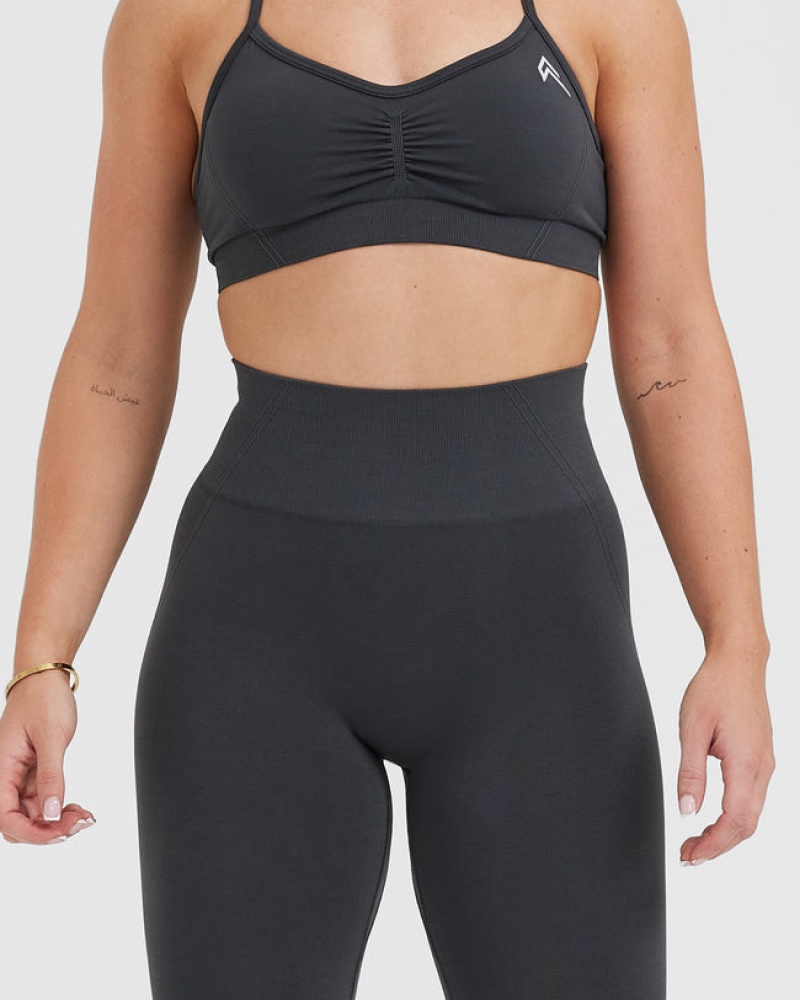 Black Oner Active Effortless Seamless Leggings | 91087YXLF