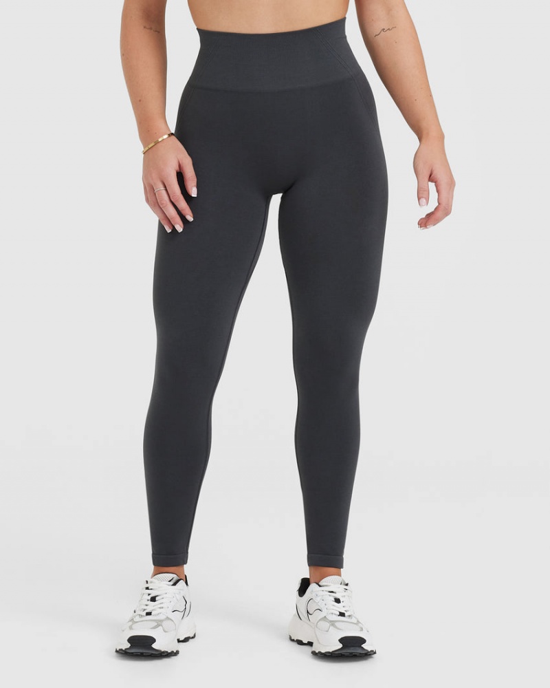 Black Oner Active Effortless Seamless Leggings | 91087YXLF