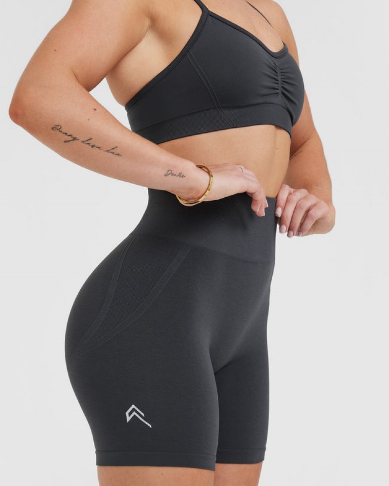 Black Oner Active Effortless Seamless Shorts | 43175VULG