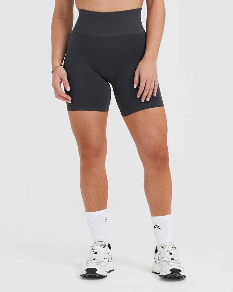 Black Oner Active Effortless Seamless Shorts | 43175VULG