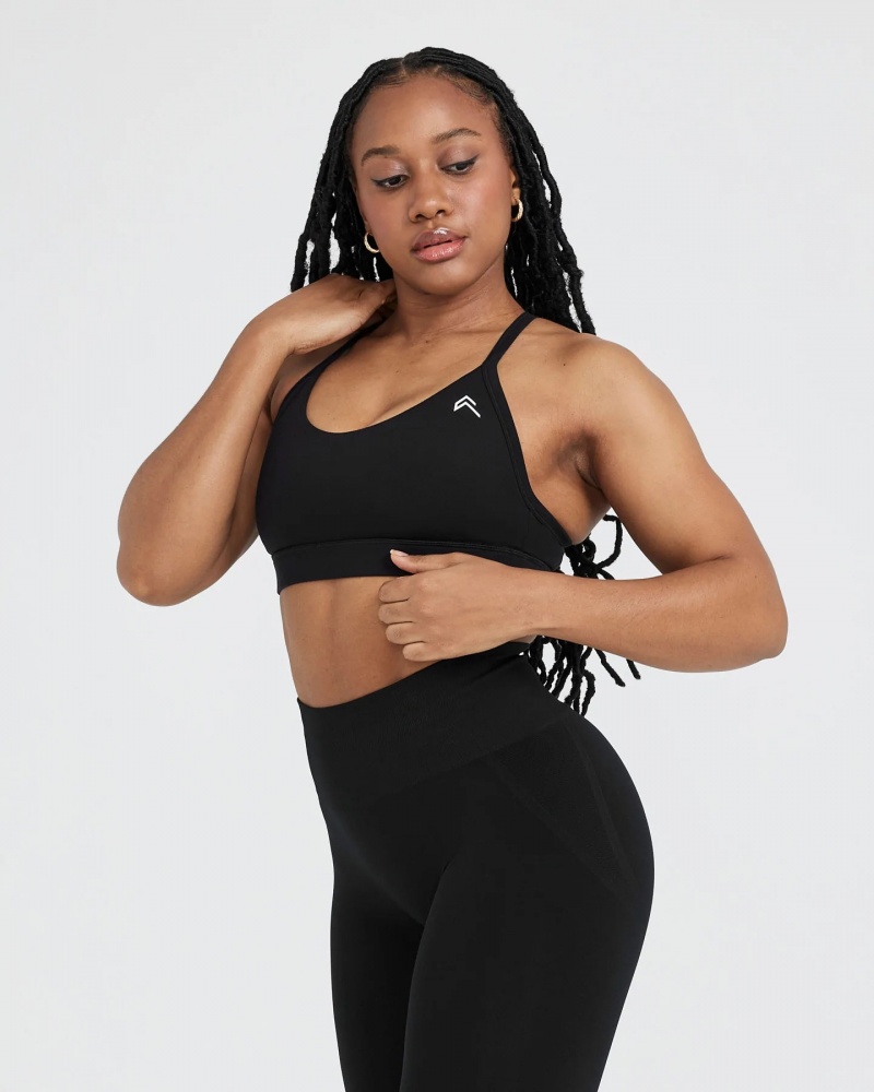 Black Oner Active Everyday Sports Bras | 13058DACH