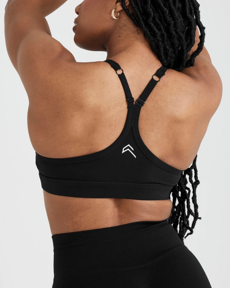 Black Oner Active Everyday Sports Bras | 13058DACH