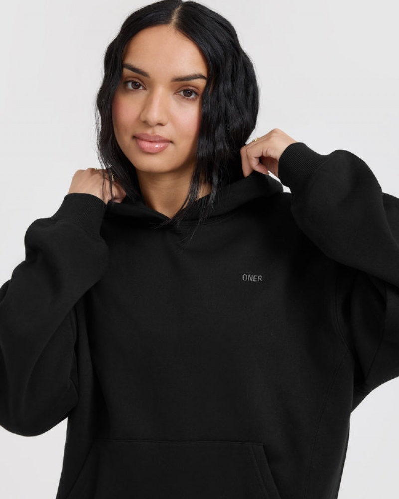 Black Oner Active Foundations Hoodie | 15270UEYO