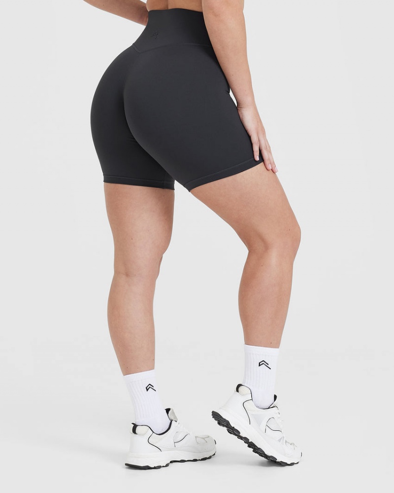 Black Oner Active Timeless High Waisted Shorts | 93608WSVM