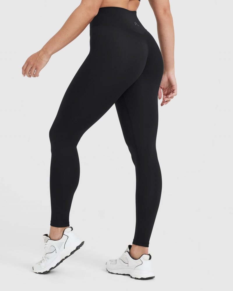 Black Oner Active Timeless High Waisted Leggings | 62587GWXO