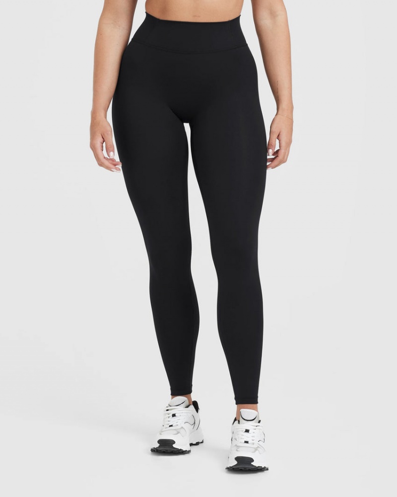 Black Oner Active Timeless High Waisted Leggings | 62587GWXO