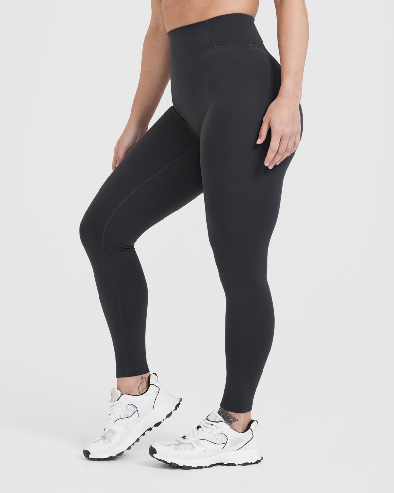 Black Oner Active Timeless High Waisted Leggings | 27190NAHW