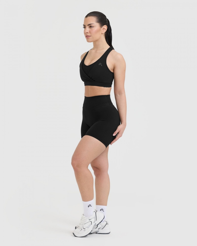 Black Oner Active Unified Layered Sports Bras | 07135OXCU