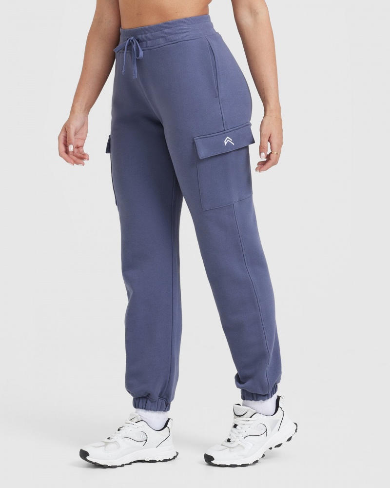 Blue Oner Active All Day Lightweight Cargo Joggers | 82590ANIH