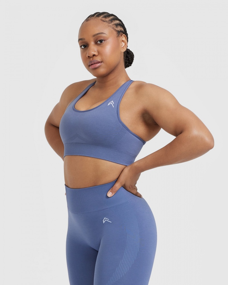 Blue Oner Active Classic Seamless 2.0 Bralette Sports Bras | 40126CXLM