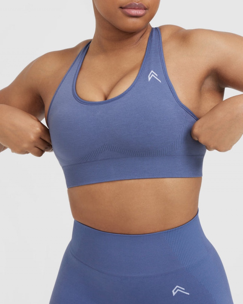 Blue Oner Active Classic Seamless 2.0 Bralette Sports Bras | 40126CXLM