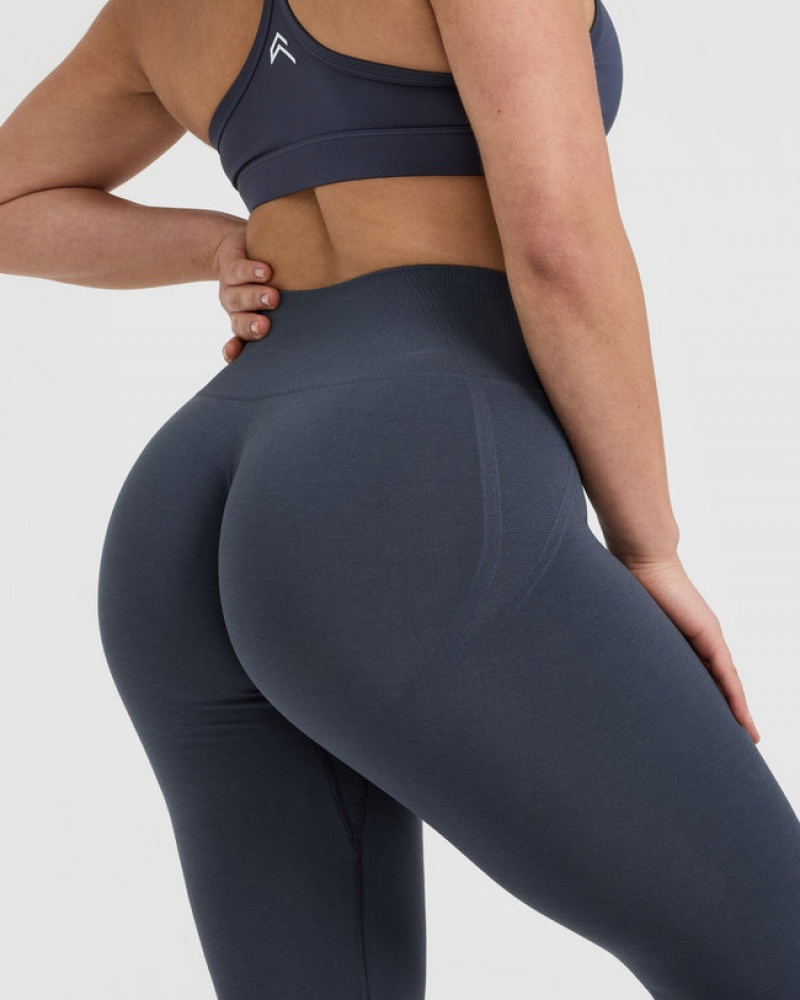 Blue Oner Active Effortless Seamless Leggings | 29054MLPE