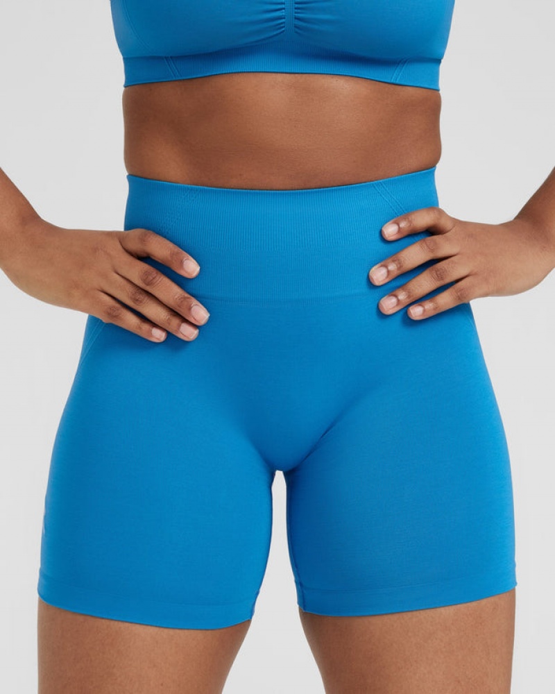 Blue Oner Active Effortless Seamless Shorts | 36417MGVB